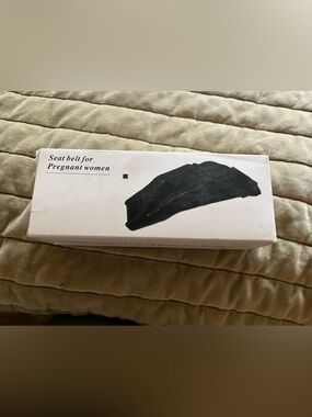 Pregnancy Seat Belt Cover - Black